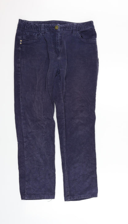 Womens UK Size 10 DASH Regular Fit  Blue Trousers