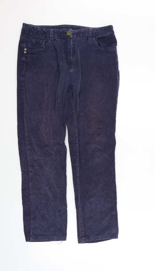 DASH Womens Blue   Trousers  Size 10 L26 in