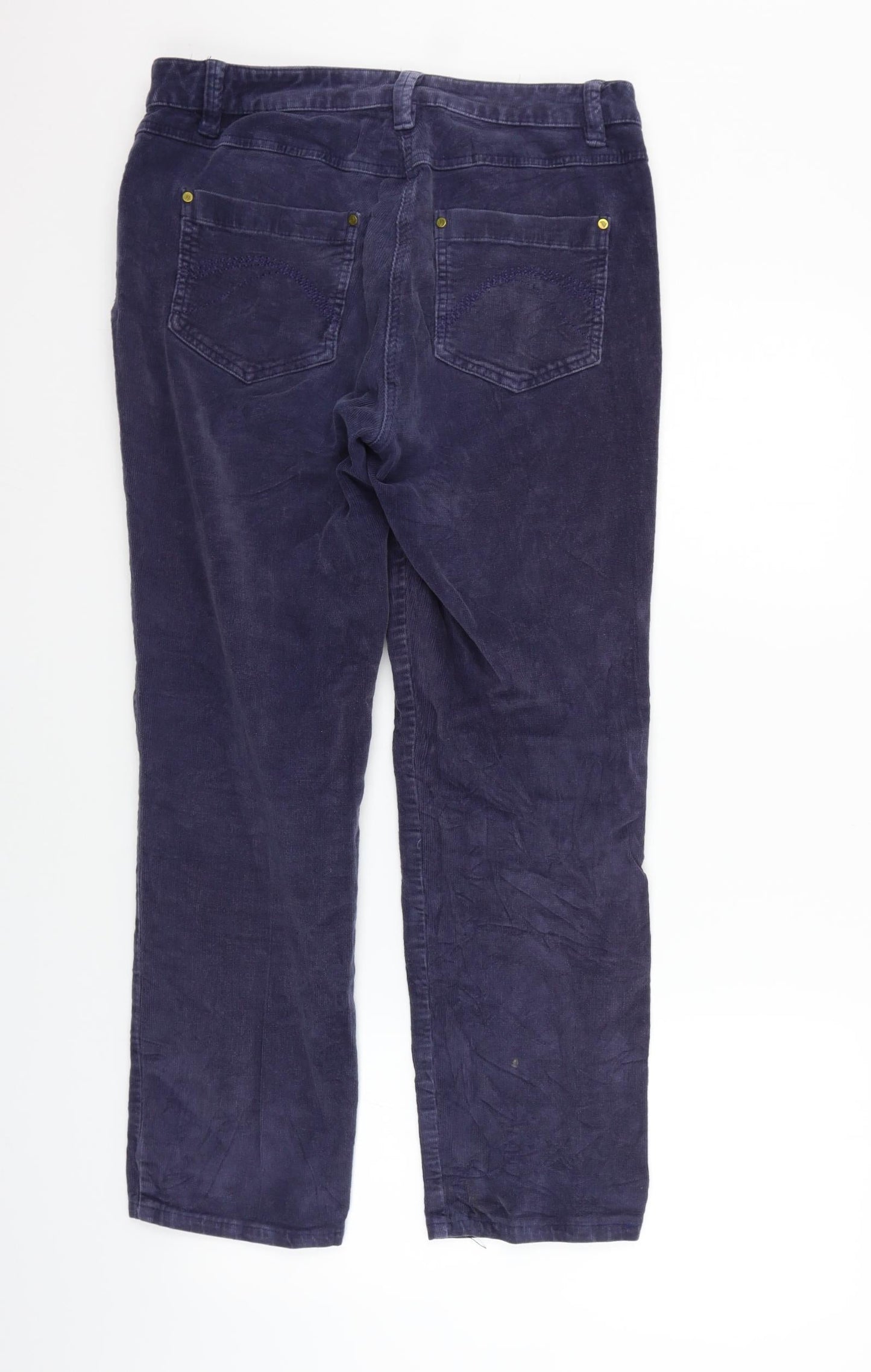 Womens UK Size 10 DASH Regular Fit  Blue Trousers