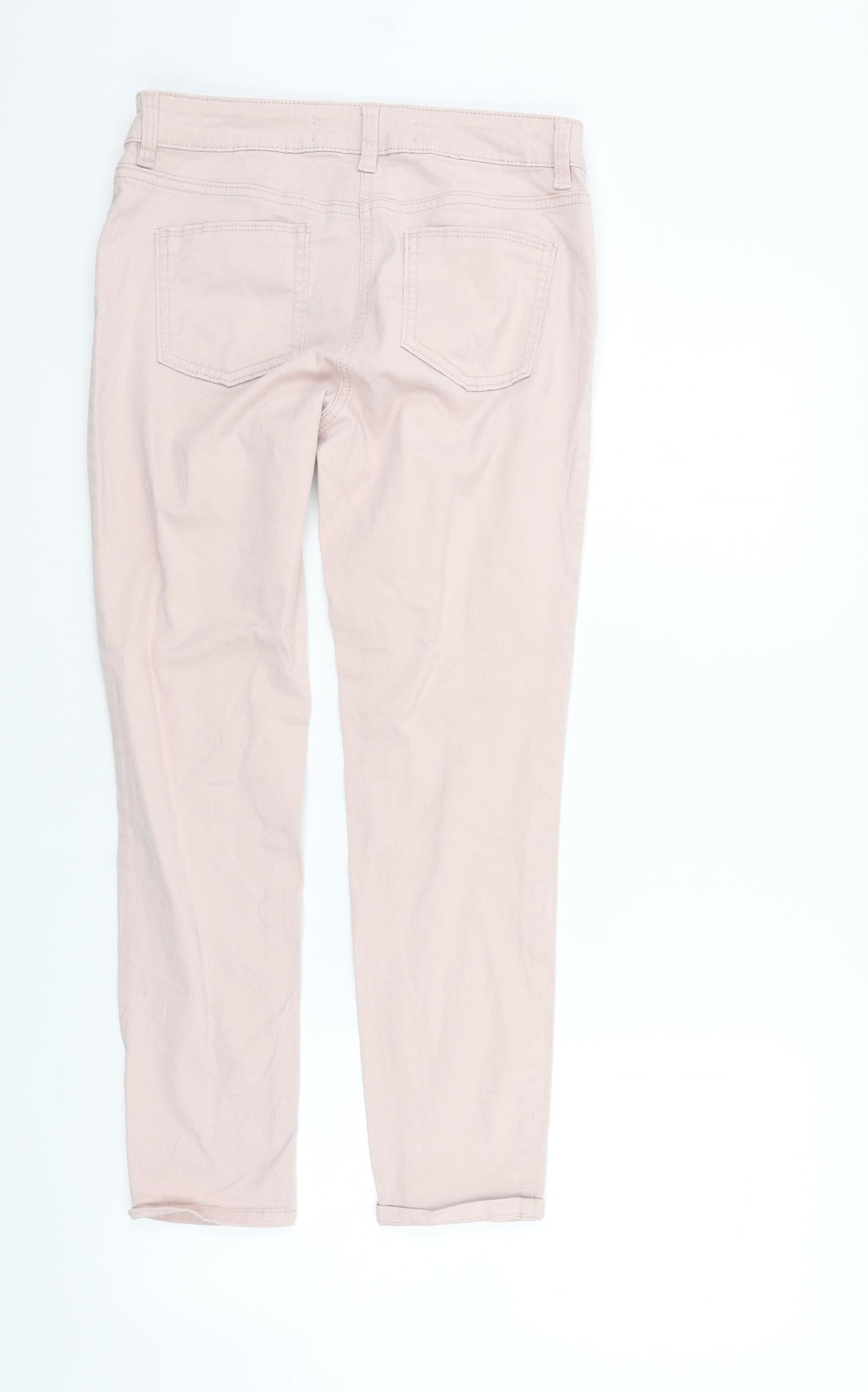 Womens UK Size 8 NEXT Regular Fit Sweatpants Pink Trousers