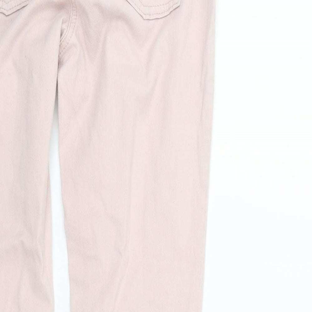 Womens UK Size 8 NEXT Regular Fit Sweatpants Pink Trousers