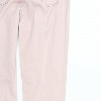 Womens UK Size 8 NEXT Regular Fit Sweatpants Pink Trousers