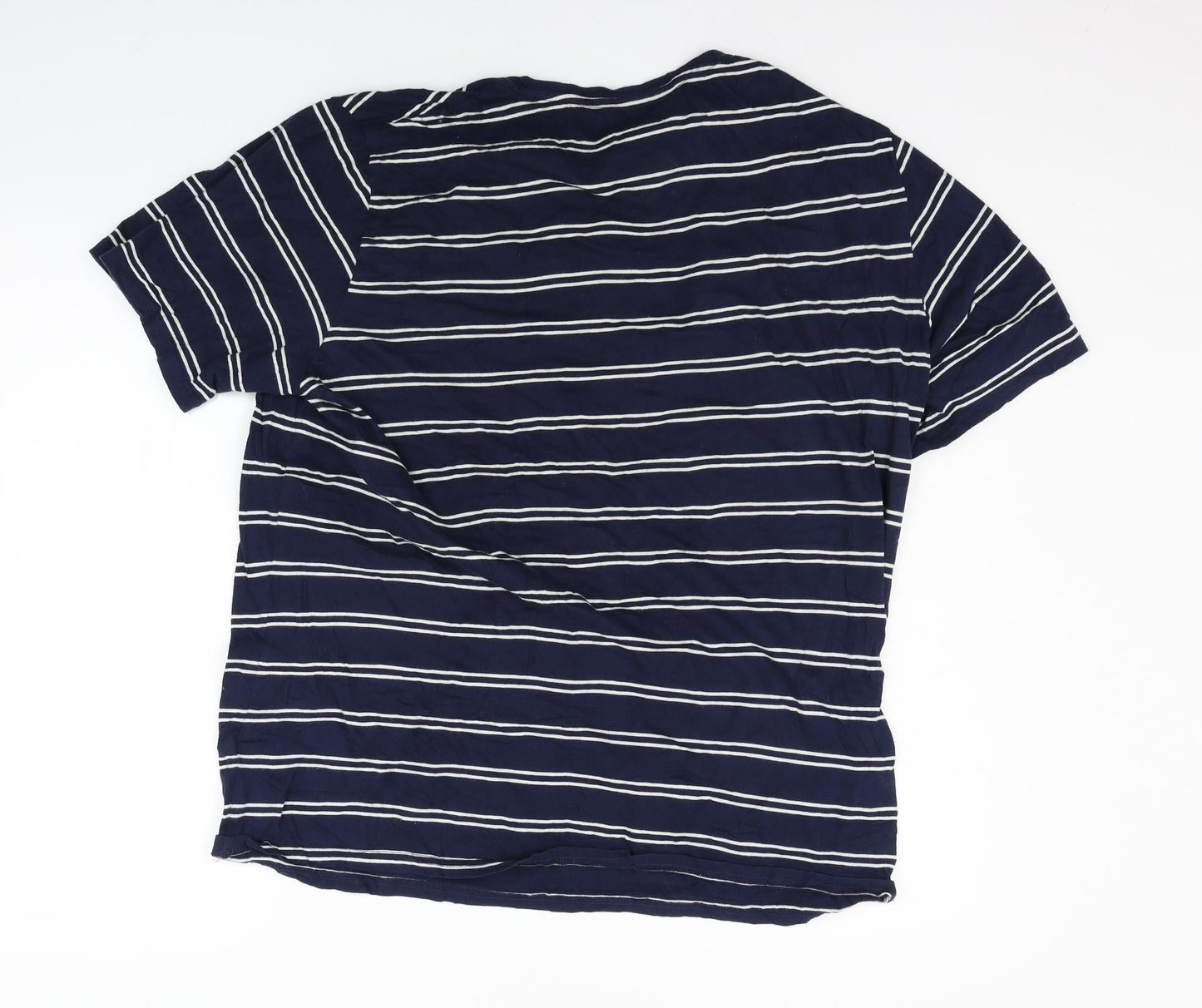 Womens UK Size L Marks and Spencer Blue Basic Polo
