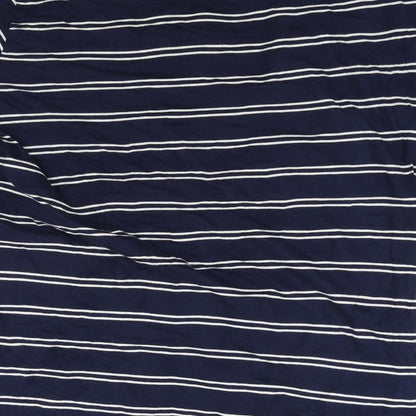 Womens UK Size L Marks and Spencer Blue Basic Polo