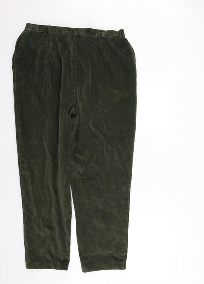 Essentials Mens Green   Trousers  Size 18 L27 in