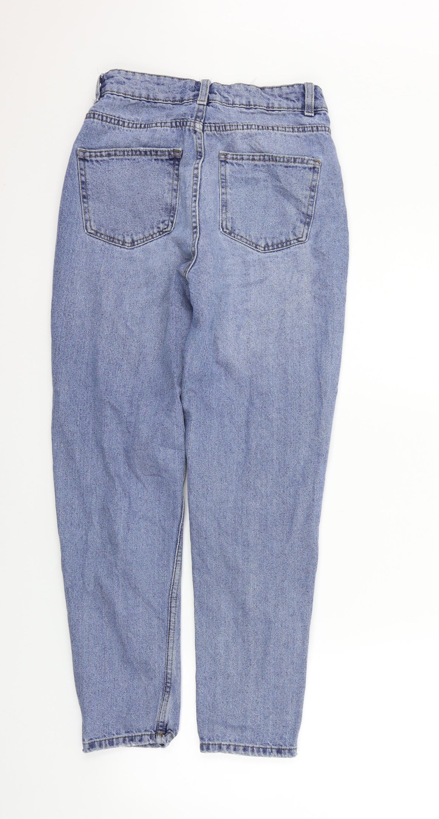 Womens UK Size 8 deniem co Regular Fit Straight Blue Jeans