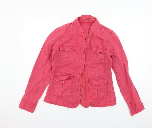 Womens UK Size 10 EVIE Pink Jacket