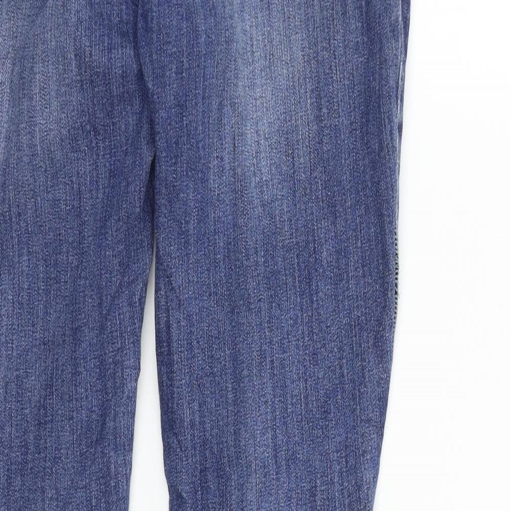 Denim & Co. Womens Blue   Straight Jeans  L27 in