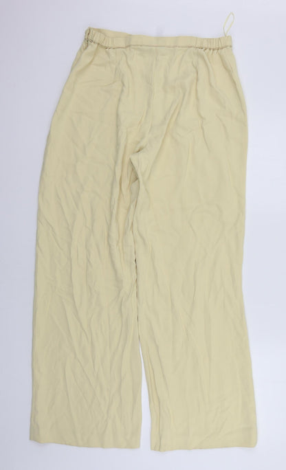 Jacqes Vert Womens Yellow   Trousers  Size 14 L30 in