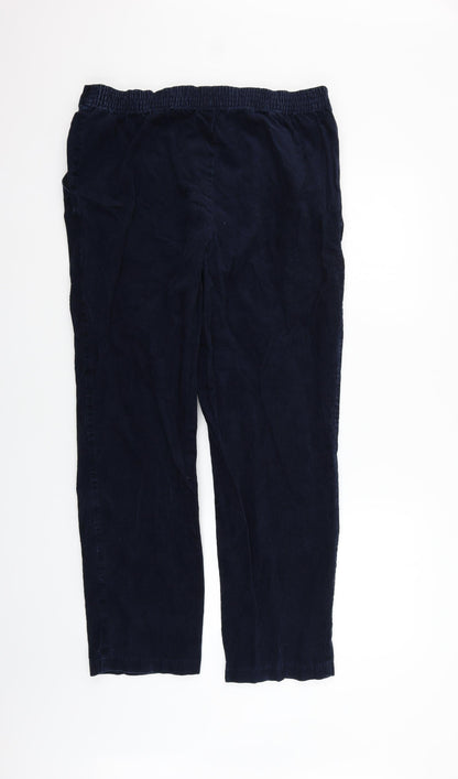 Womens UK Size 14 Marks and Spencer Regular Fit  Black Trousers