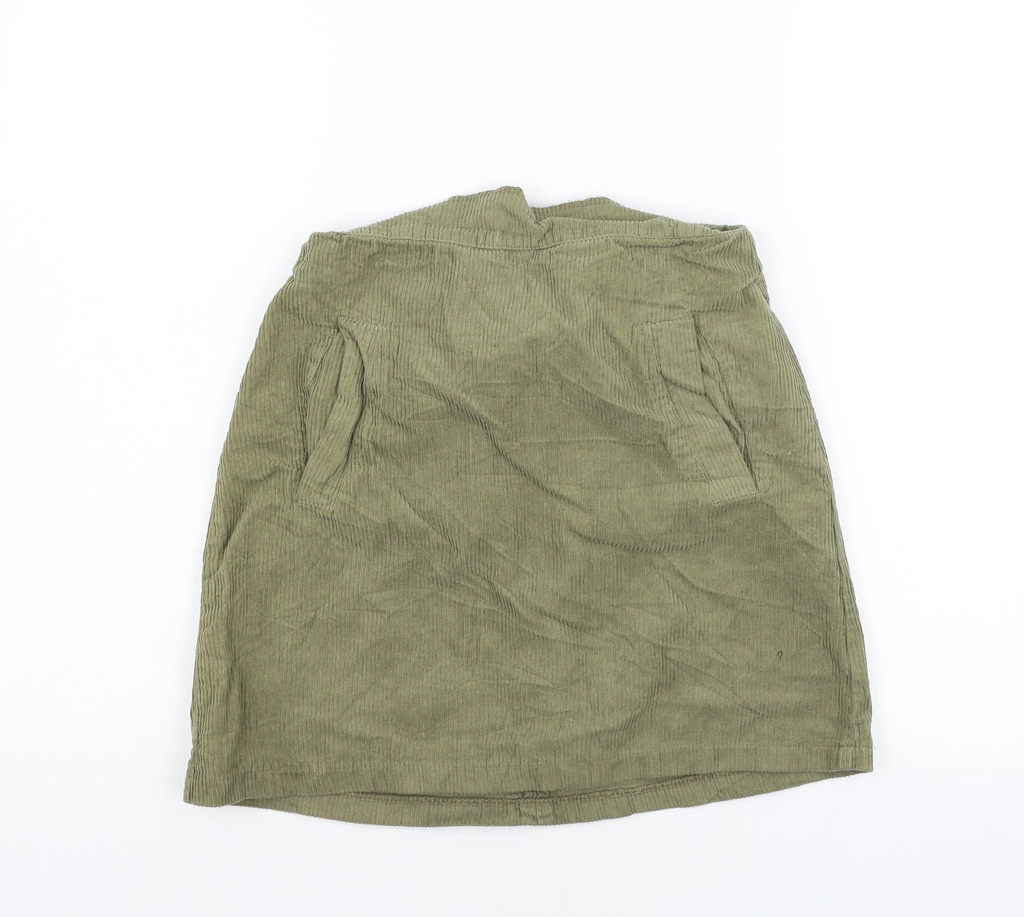 New Look Womens Green   A-Line Skirt Size 6