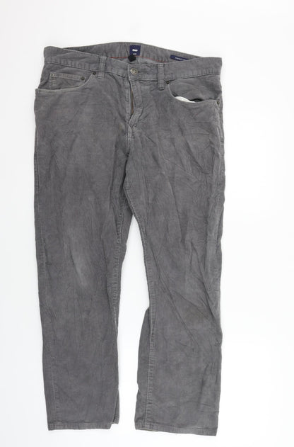 Womens UK Size 34 in Gap Regular Fit  Grey Trousers