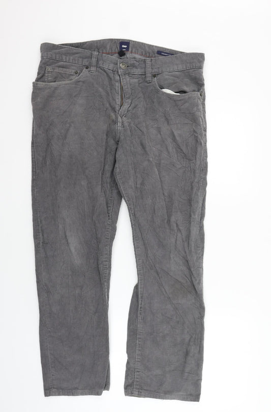 Womens UK Size 34 in Gap Regular Fit  Grey Trousers