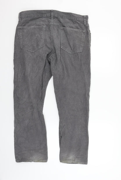 Womens UK Size 34 in Gap Regular Fit  Grey Trousers