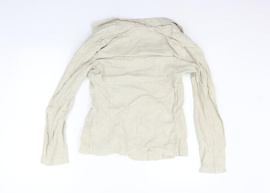 Womens UK Size 10 Per Una Beige Jacket