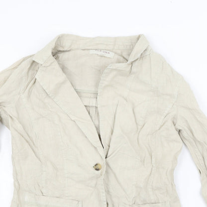 Womens UK Size 10 Per Una Beige Jacket
