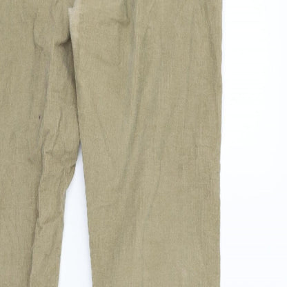 Womens UK Size 34 in NEXT Regular Fit  Beige Trousers