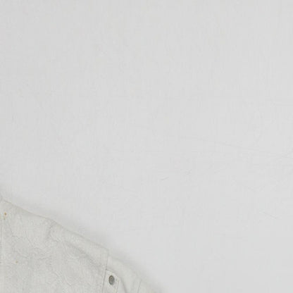 Miss Selfridge Womens White   Cut-Off Shorts Size 4