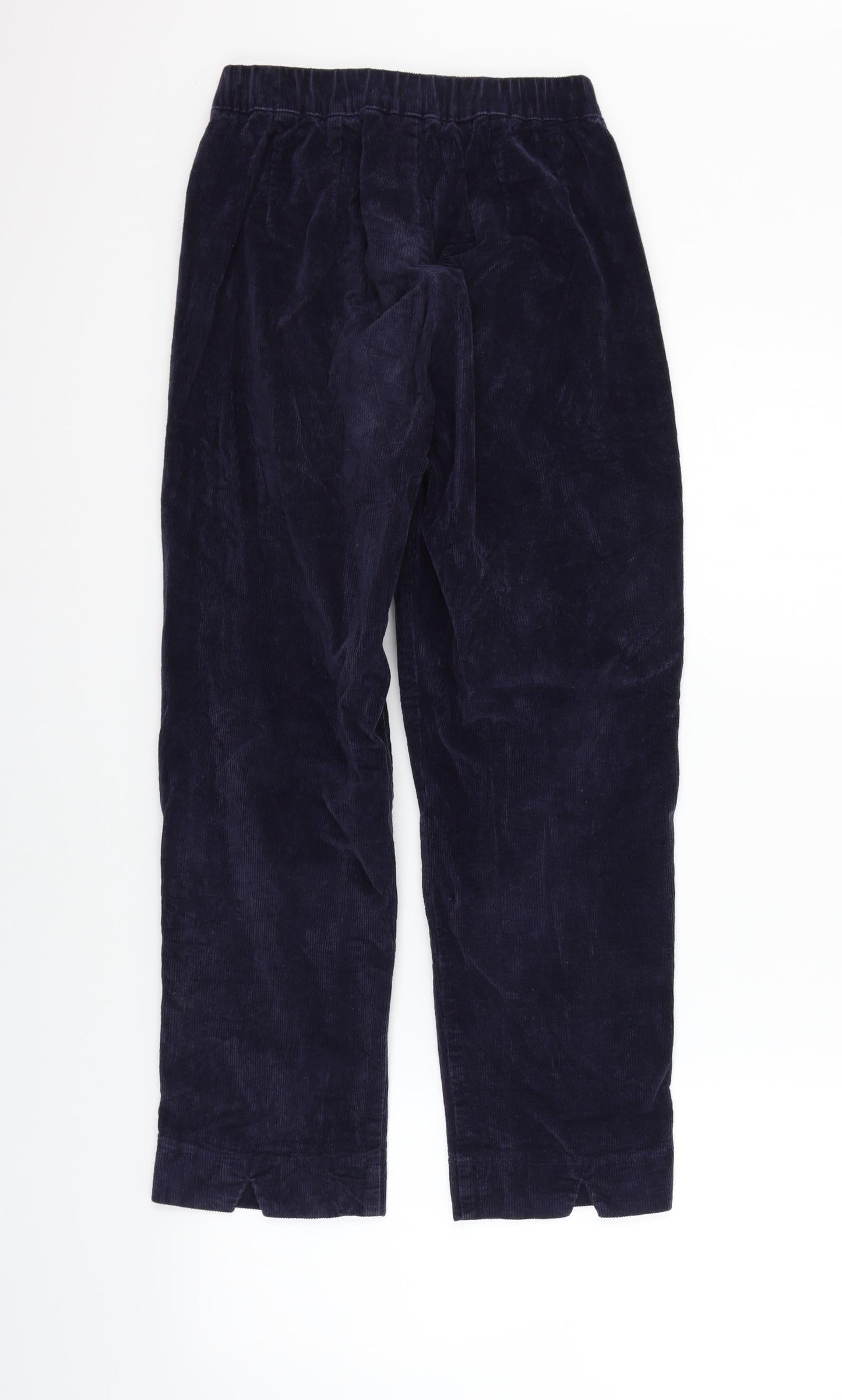 Womens UK Size S Preworn Regular Fit  Blue Trousers