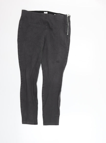 Womens UK Size 8 Gap Regular Fit  Grey Trousers