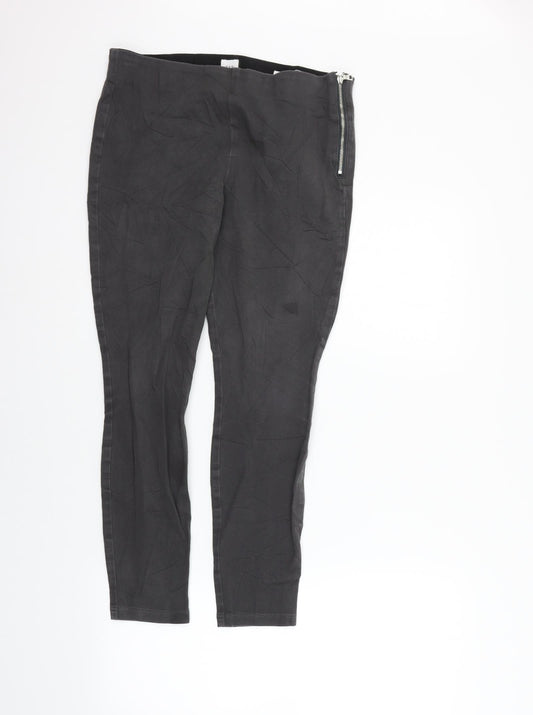 Womens UK Size 8 Gap Regular Fit  Grey Trousers