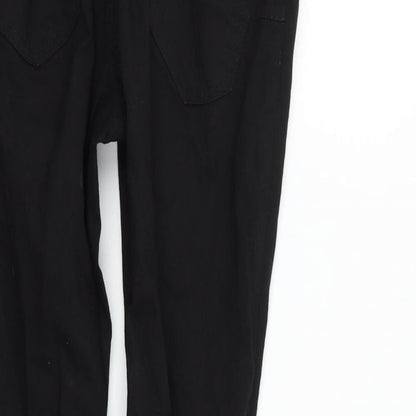 New Look Womens Black   Trousers  Size 8 L28 in