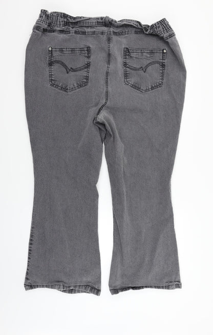 M&Co Womens Green   Straight Jeans Size 26 L25 in