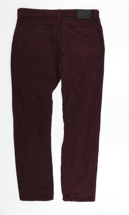 Womens UK Size 36 in Marks and Spencer Regular Fit  Pink Trousers