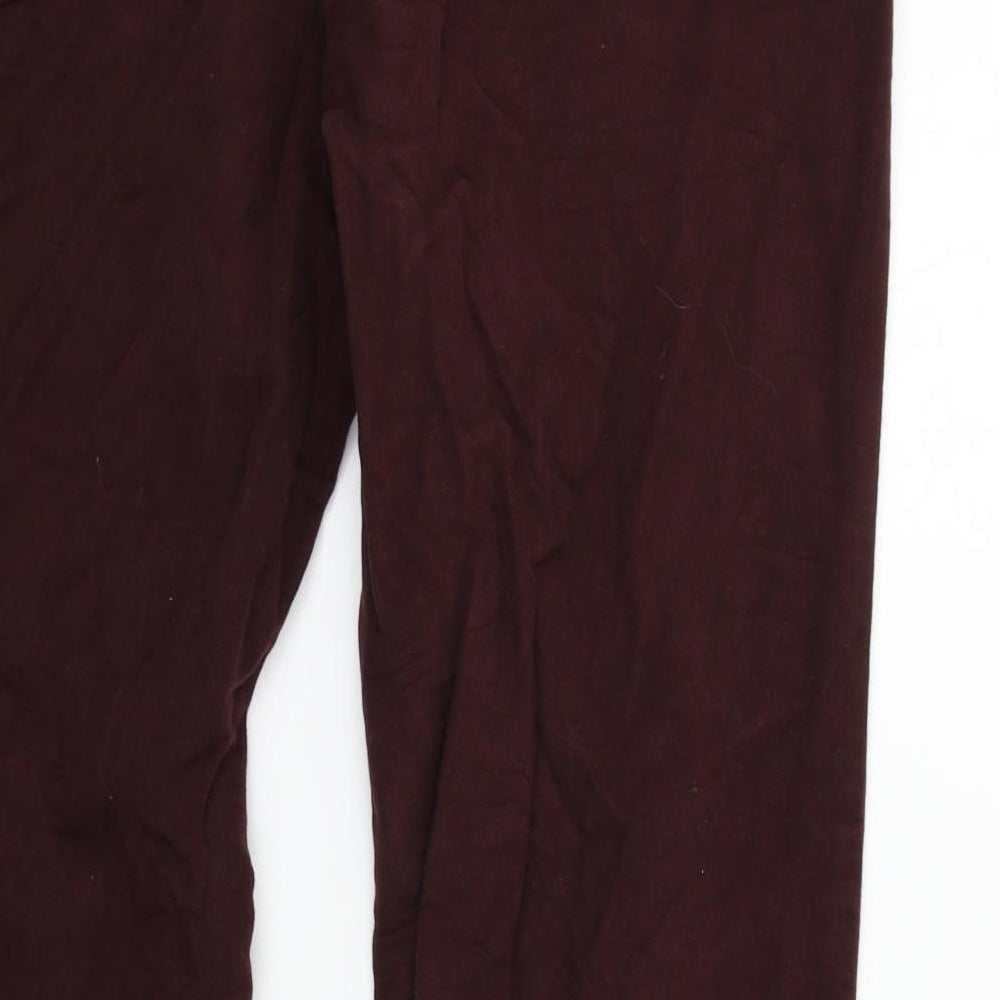 Womens UK Size 36 in Marks and Spencer Regular Fit  Pink Trousers