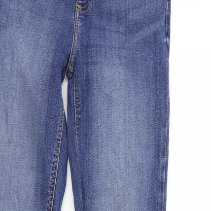 Womens UK Size 8 deniem co Regular Fit Straight Blue Jeans