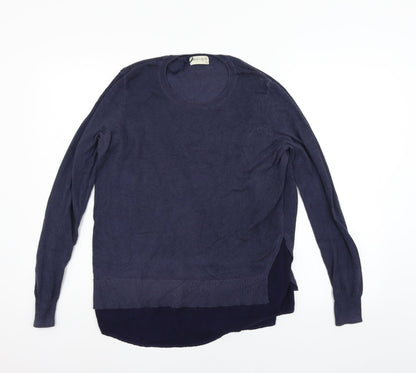 Womens UK Size 12 Marks and Spencer Blue Pullover Jumper