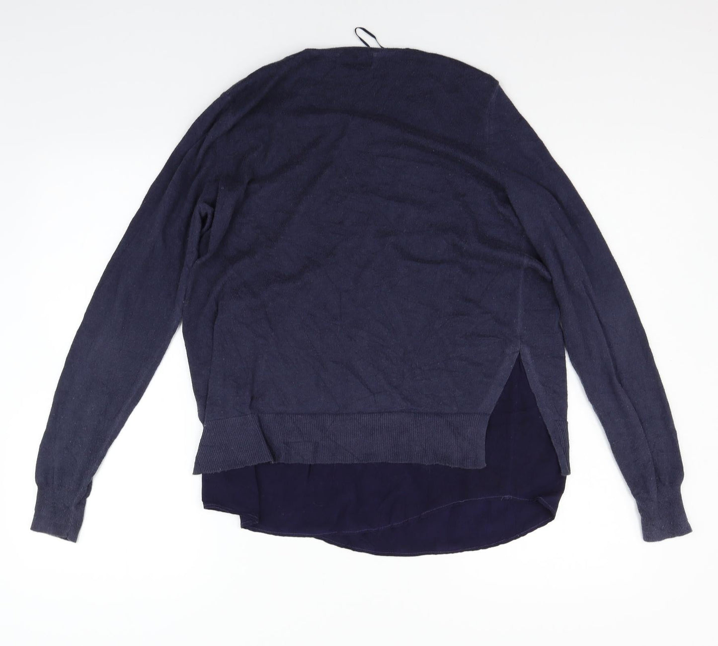 Womens UK Size 12 Marks and Spencer Blue Pullover Jumper