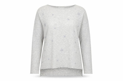 Womens UK Size S John Lewis Grey Henley Jumper