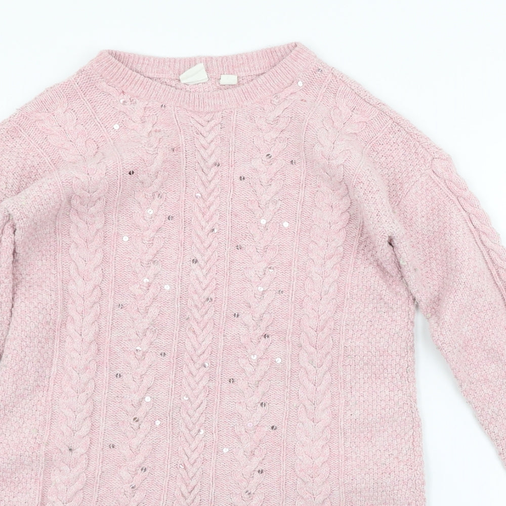 Gap Girls Pink   Jumper Dress  Size XL