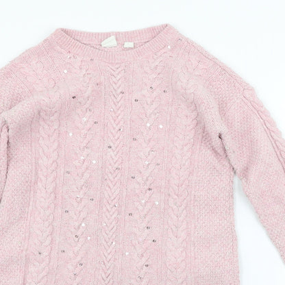 Gap Girls Pink   Jumper Dress  Size XL