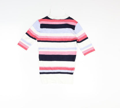 Womens UK Size S Marks and Spencer Multicoloured Pullover Jumper