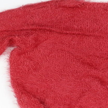 In Extenso Girls Red   Pullover Jumper Size 6 Years