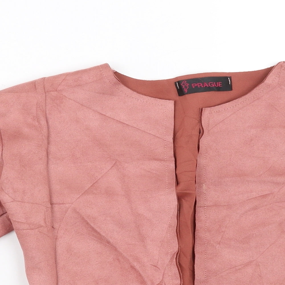 Womens UK Size 6 Prague Pink Jacket