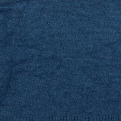 Womens UK Size 14 Marks and Spencer Blue Pullover Jumper