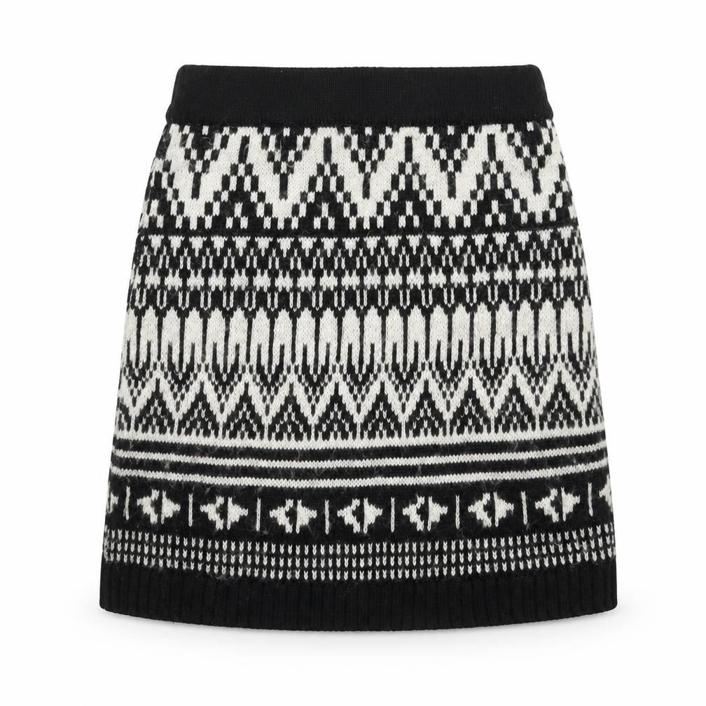 Womens UK Size 8 Miss Selfridge A-Line Knit Skirt