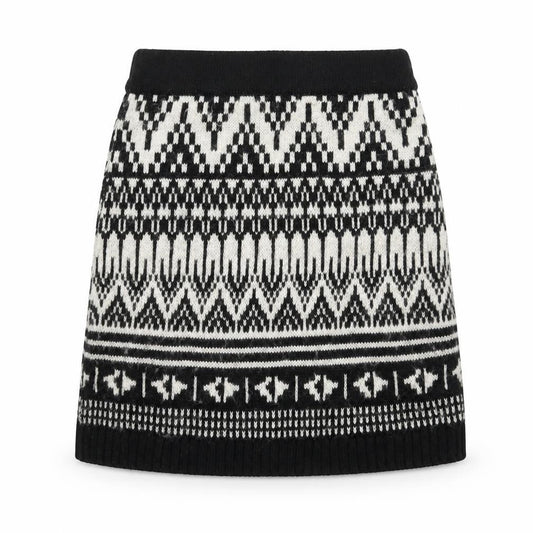 Womens UK Size 8 Miss Selfridge A-Line Knit Skirt