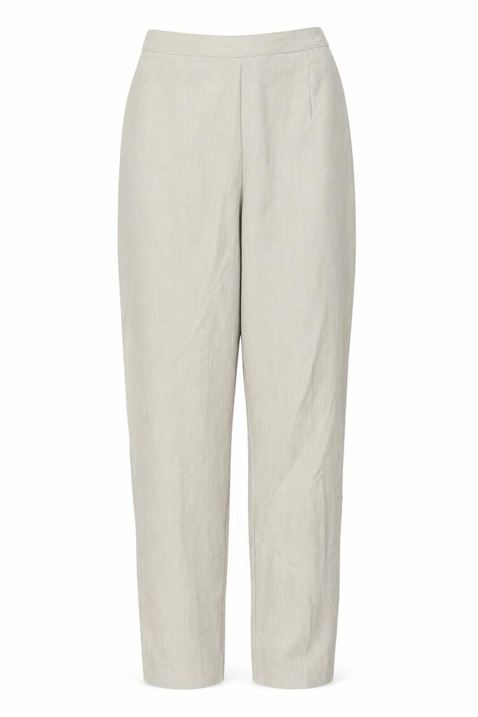 Womens UK Size 14 Preworn Regular Fit  Beige Trousers