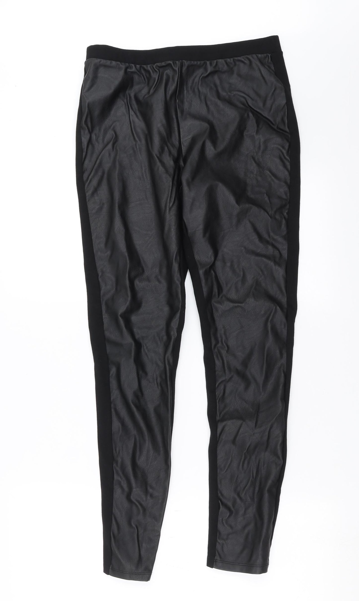 Womens UK Size 12 ESMARA  Carrot Black Leggings