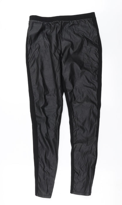 Womens UK Size 12 ESMARA  Carrot Black Leggings