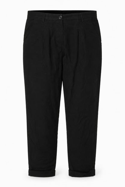 Womens UK Size 12 H&M Regular Fit  Black Trousers