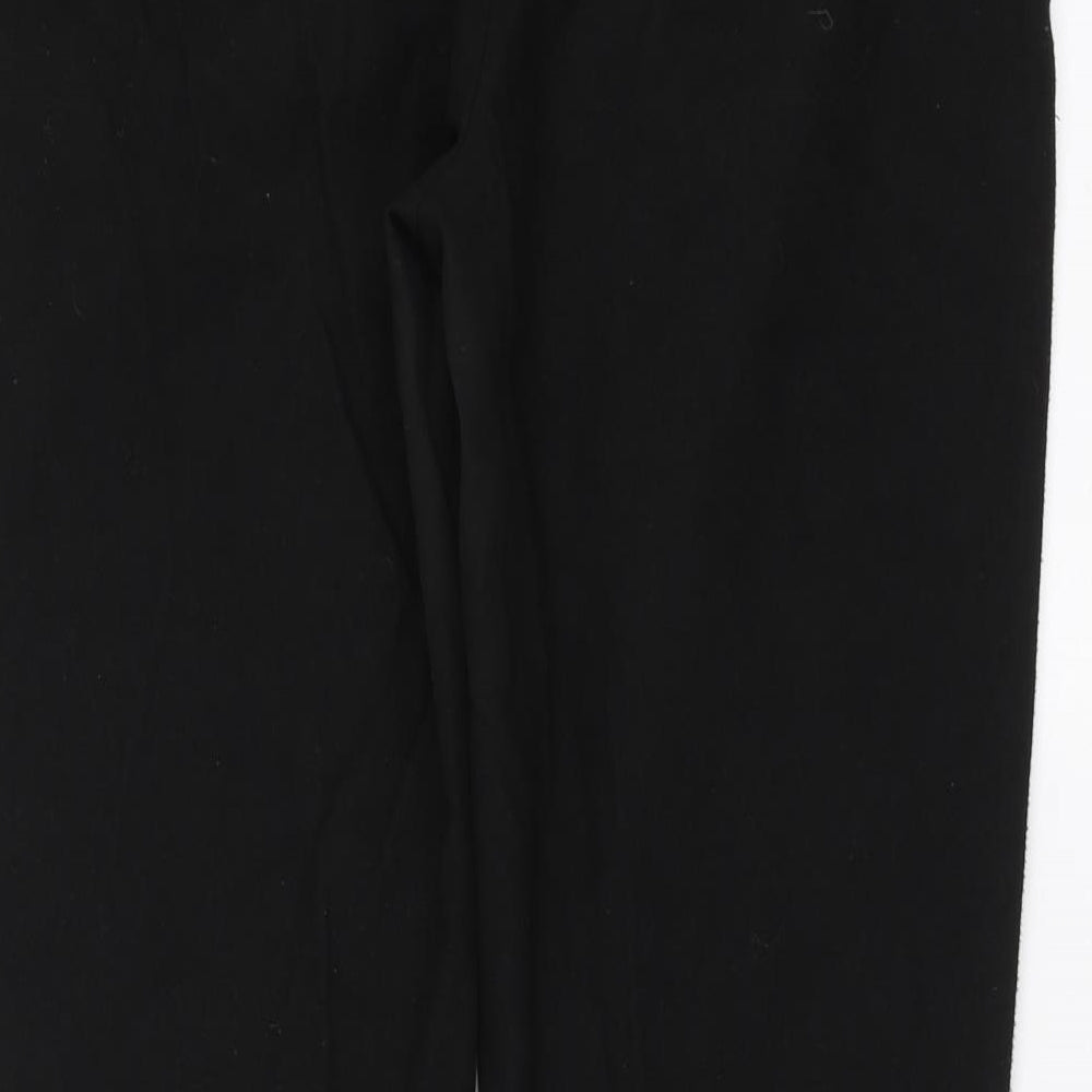 Womens UK Size 12 H&M Regular Fit  Black Trousers
