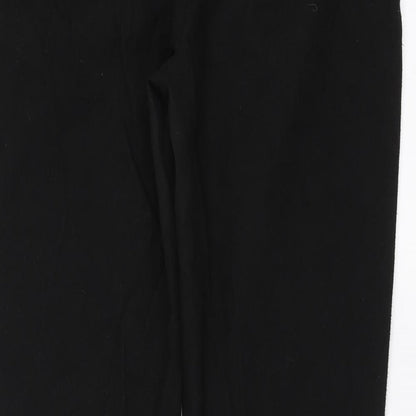 Womens UK Size 12 H&M Regular Fit  Black Trousers