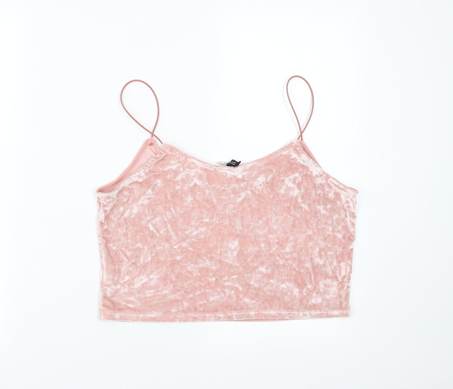 Womens UK Size L Divided by H&M Pink Camisole Blouse