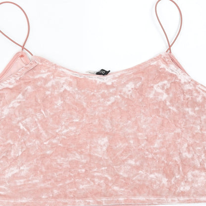Womens UK Size L Divided by H&M Pink Camisole Blouse