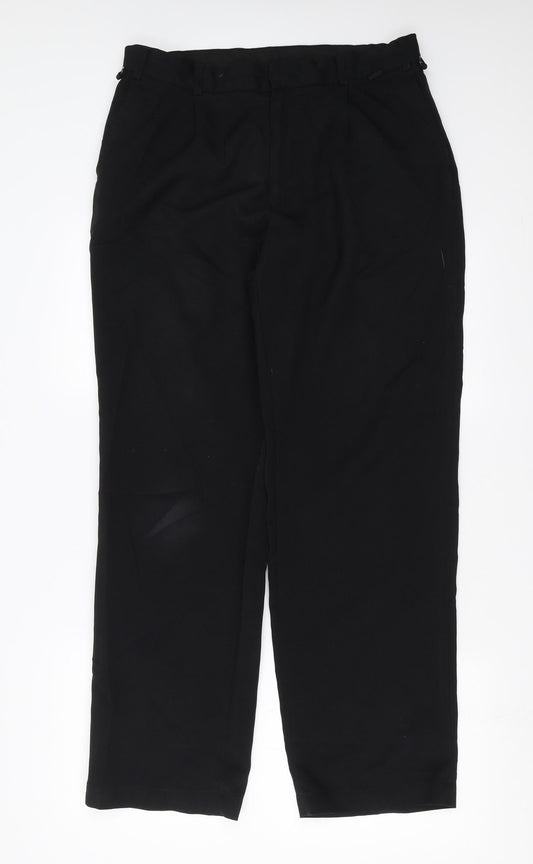 Dimensions Mens Black   Trousers  Size 34 in L31 in